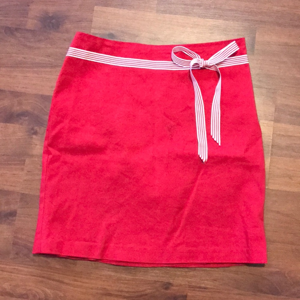 Barney’s CO-OP Red mini skirt size 2